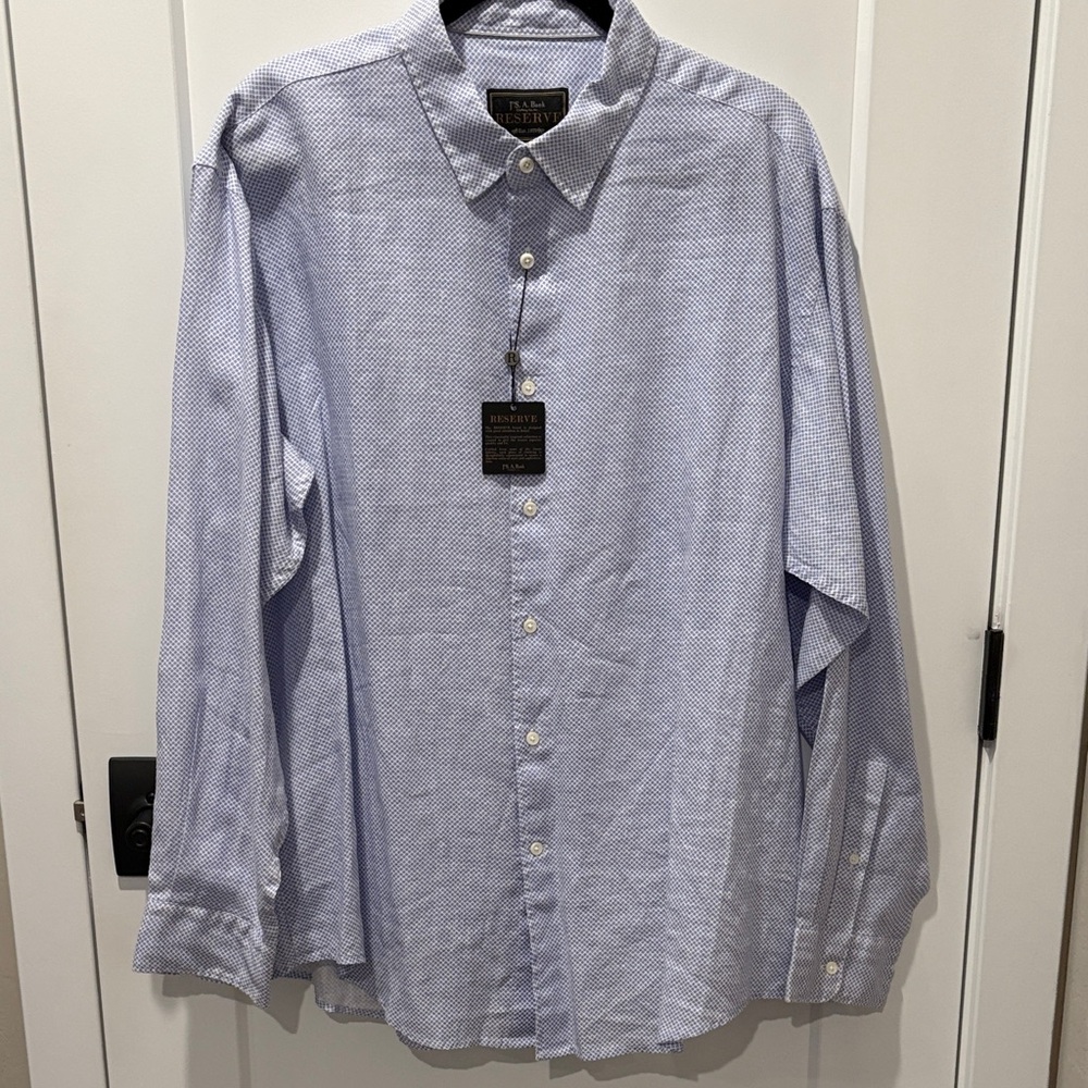 Jos. A. Bank Light Blue Casual Button Down Shirt